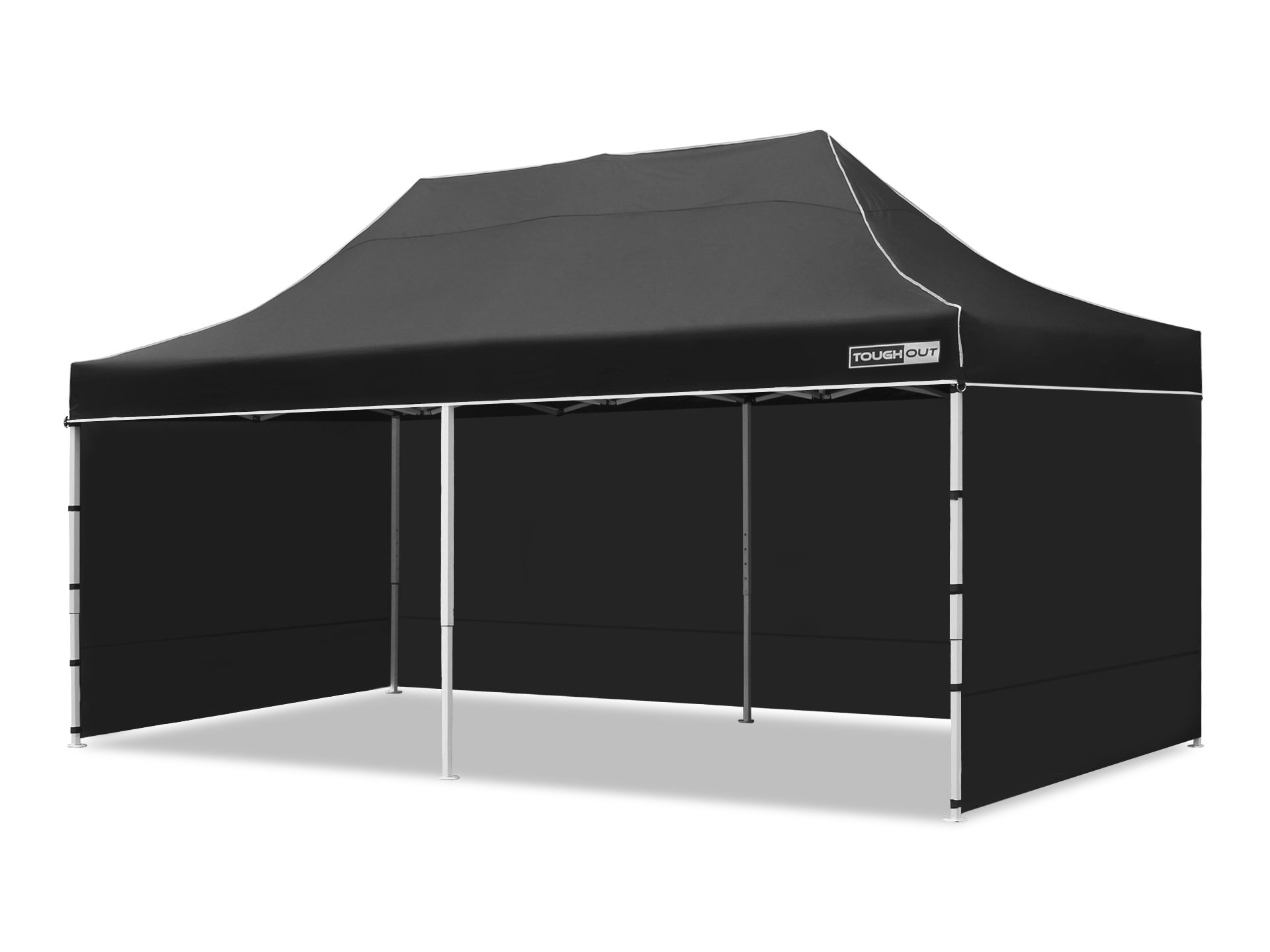 Toughout Thunderstorm Gazebo 3 x 6m - Black