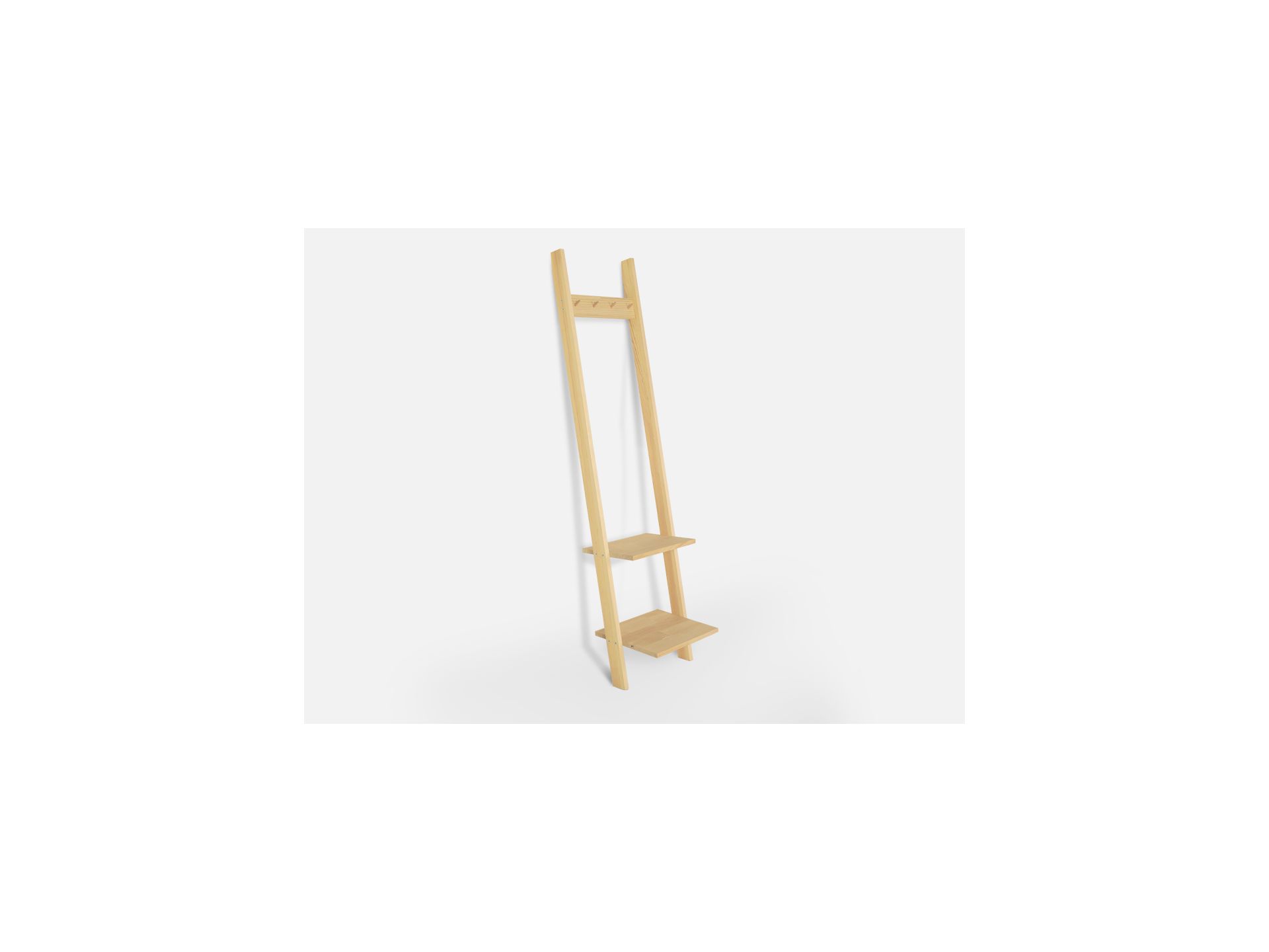 PYALA Wooden Coat Rack Hanger - OAK