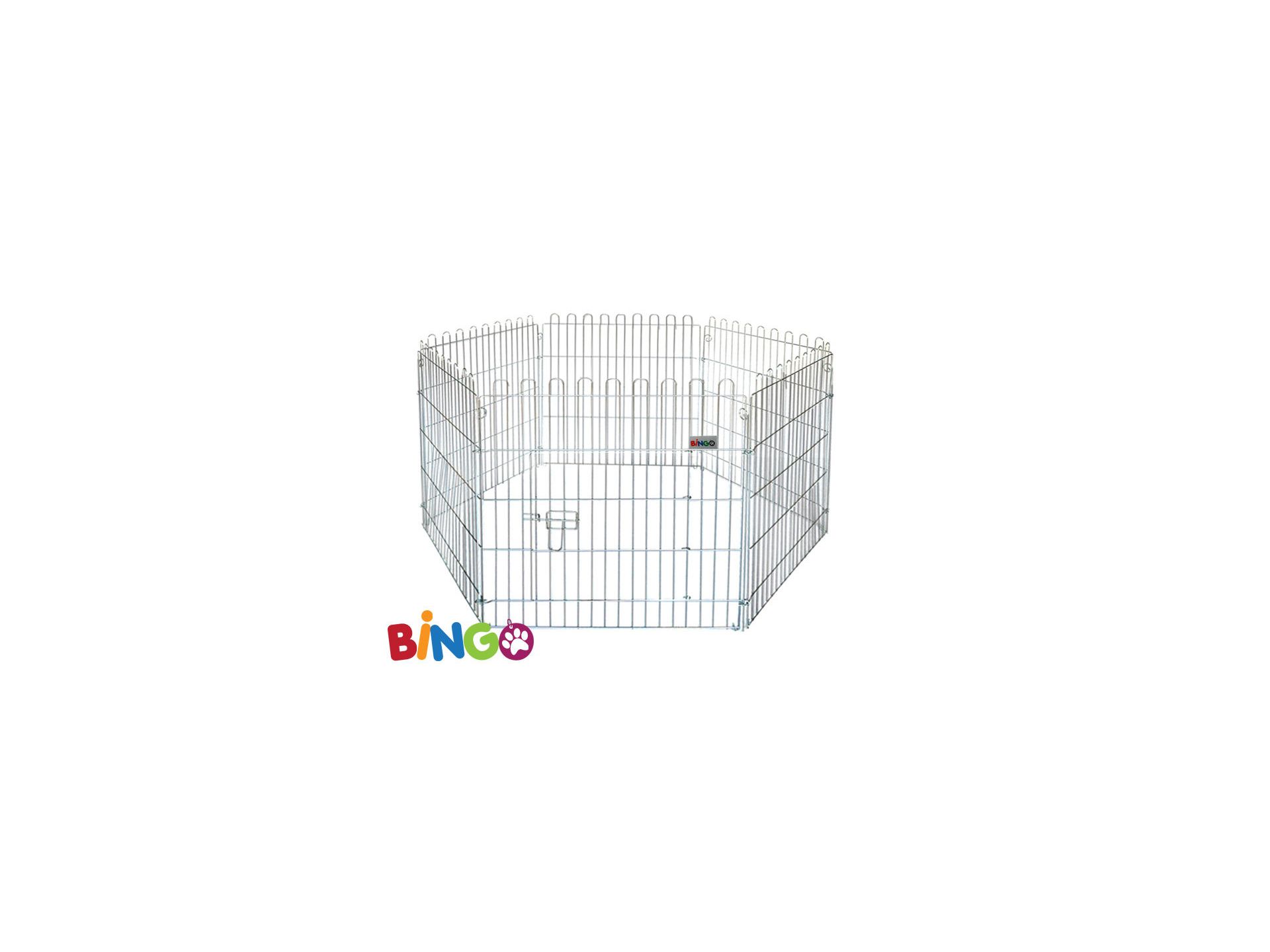 BINGO - Dog Pet Play Pen with COVER 60 x 63CM - 6pcs