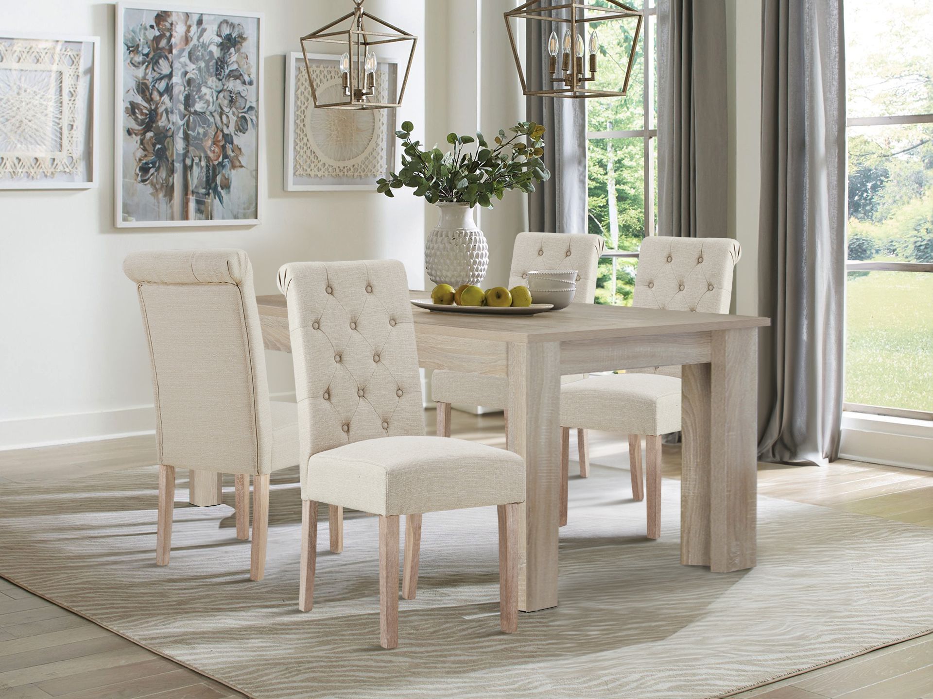 Zoe 5 piece dining set hotsell