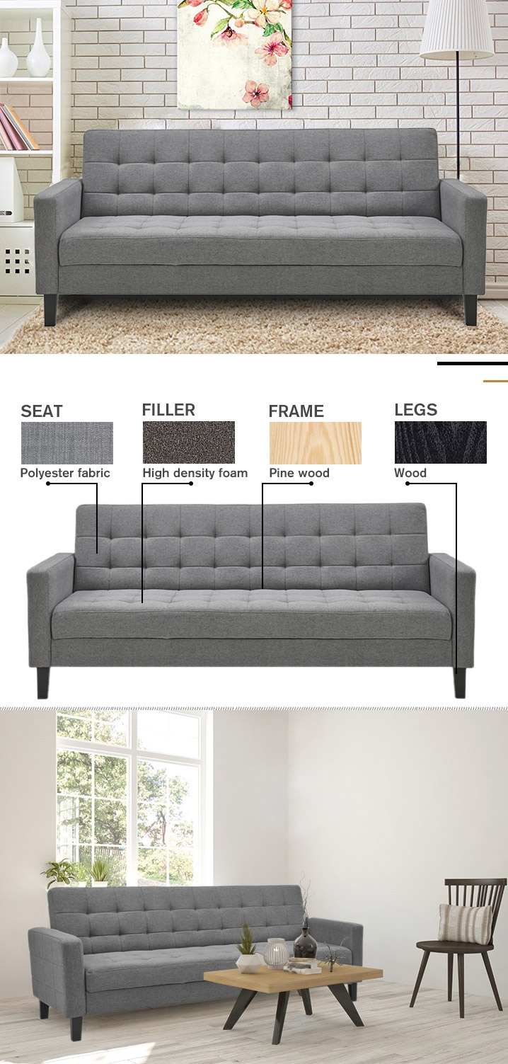 BOLOGNA 3 Seater Sofa Bed Lounge Suite