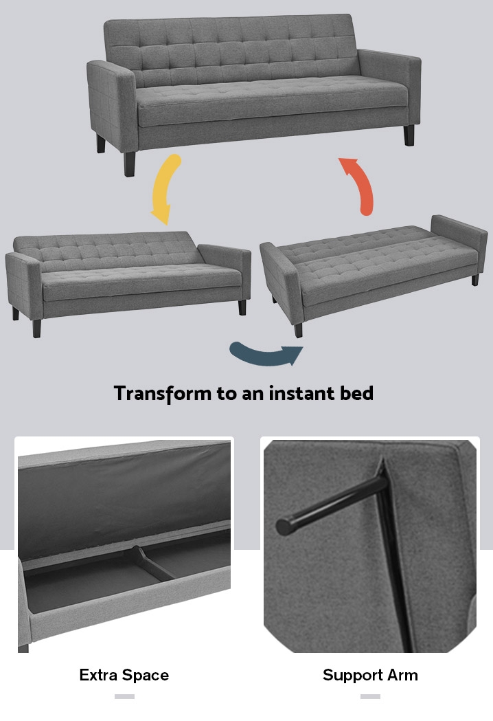BOLOGNA 3 Seater Sofa Bed Lounge Suite