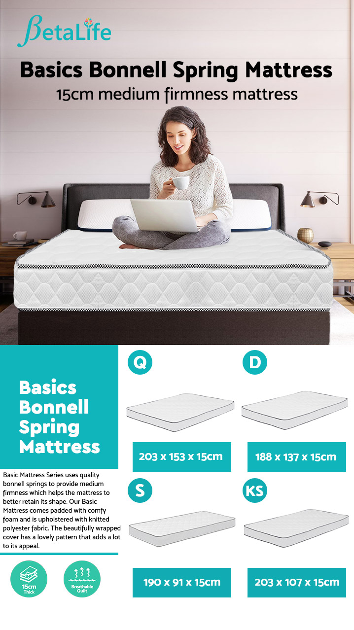 Betalife Basics Bonnell Spring Mattress Betalife Basics Bonnell Spring Mattress