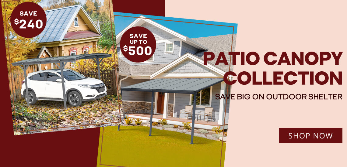 Shop Patio Canopy Collection Online at TreasureBox NZ