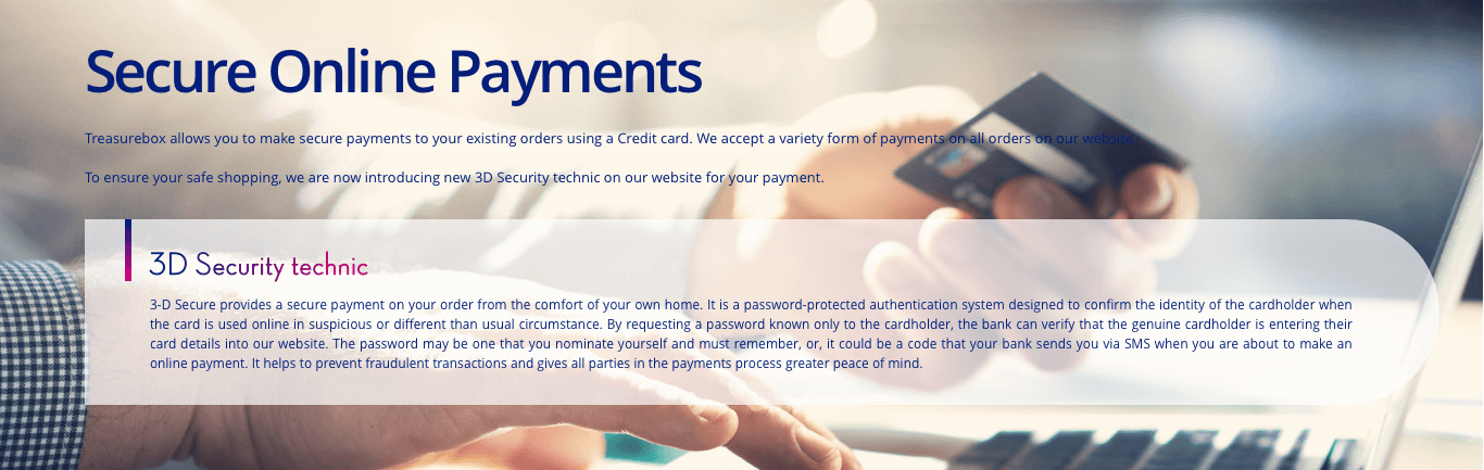 Secure Online Payments