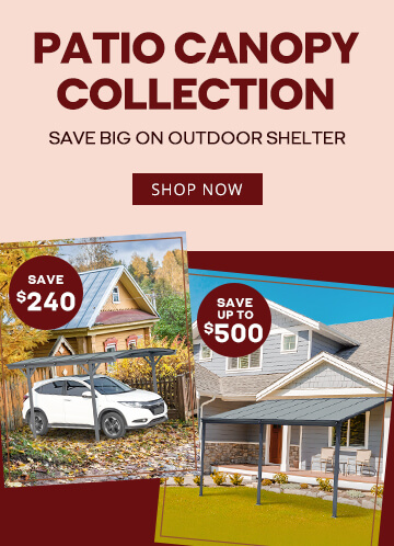 Shop Patio Canopy Collection Online at TreasureBox NZ