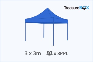 3m x 3m Gazebo